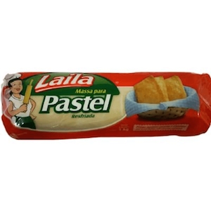 Massa Fresca para Pastel Laila Embalagem 1kg