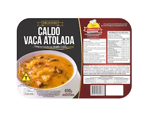 Caldo Congelado Cia Vaca Atolada Embalagem 400g