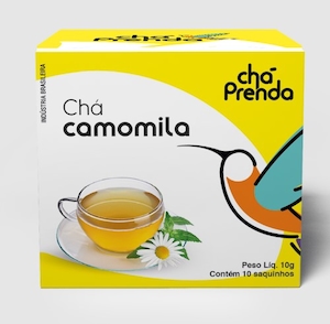 Chá de Camomila Prenda Embalagem Sachês 10 Un