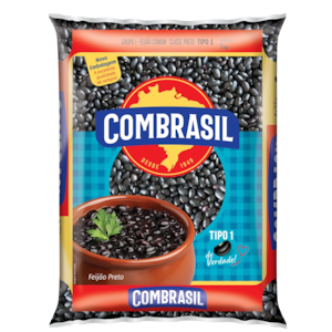 Feijão Preto Tipo 1 Combrasil 1kg