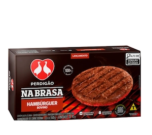 Hamburguer Perdigao Na Brasa 540g