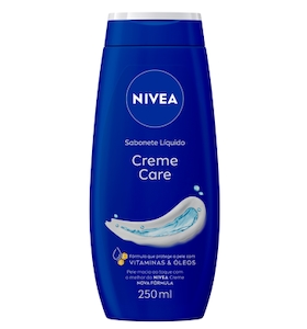 Sabonete Líquido Nivea Creme Care Embalagem 250ml