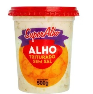 Alho Moído Super Alho Pote 500g