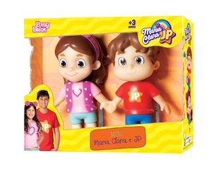 Boneco Miniatura Maria Clara e Jp Novabrink