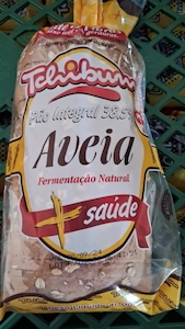 Pão Integral Tchibum Aveia Embalagem 400g