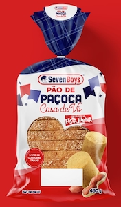 Pão de Paçoca Seven Boys 450g