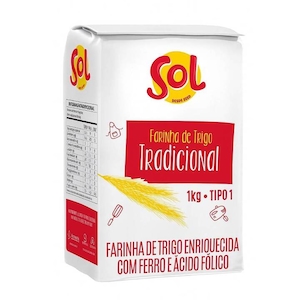Farinha de Trigo Sol 1kg
