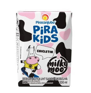 Bebida Pirakids Milkmoo Chicletin Piracanjuba 250ml
