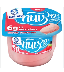 Creme de Queijo Nuv Frutas Vermelhas Batavo Zero 100g