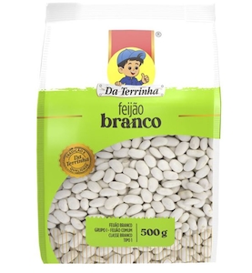 Feijao Terrinha 500gr Branco
