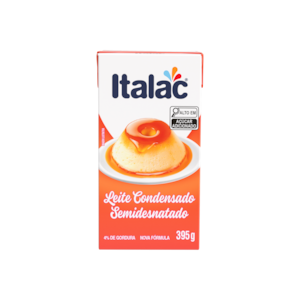 Leite Condensado Italac Semidesnatado 395g