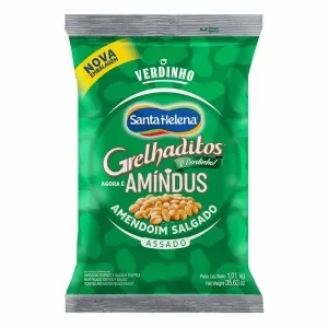 Amendoim Torrado Levemente Salgado Santa Helena 45g