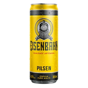 Cerveja Eisenbahn Pilsen Puro Malte 350ml