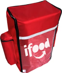 mochila bolsa entregador ifood