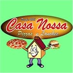 Logotipo Casa Nossa Pizzas, Lanches e Chinelão