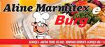 Logotipo Aline Marmitex e Burg
