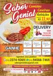 Logotipo Sabor Genial Comidas Caseiras