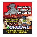 Logotipo Marmitaria & Lanchonete Paulista