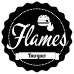 Logotipo Flames Burger
