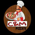 Logotipo Pizzaria C&m