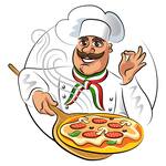 Logotipo Pizzaria Valentina