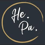 Logotipo Hepa Tortas e Saladas