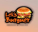 Logotipo Lek´s Burguer Hamburgueria e Franguinho
