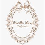 Logotipo Confeitaria Priscilla Diniz-