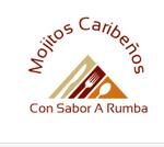 Logotipo Mojitos Caribeños Con Sabor A Rumba