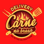 Logotipo Carne na Brasa Churrasco Churrascaria