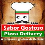 Logotipo Sabor Gostoso Pizza Delivery