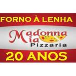 Logotipo Madonna Mia Pizzaria e Hamburgueria