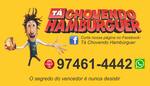 Logotipo Ta Chovendo Hamburguer