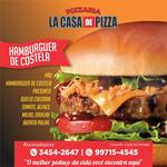 Logotipo La Casa de Pizza e Lanche