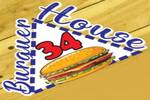Logotipo Burguer House 34