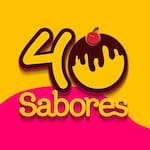 Logotipo Hamburgueria 40 Sabores.