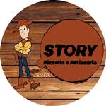 Logotipo Story Pizzaria Restaurante