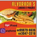 Logotipo Alvorada's Lanches e Porções