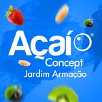 Logotipo Açaí Concept - Walmart Armação