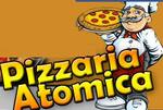 Logotipo Pizzaria Atomica