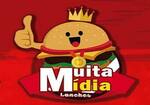Logotipo Muita Mídia Lanches Nova Holanda