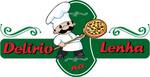 Logotipo Delírio na Lenha - Pizzaria