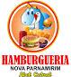 Logotipo Hamburgueria Nova Parnamirim Abel Cabral