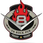 Logotipo V8 Rock Pub