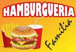 Logotipo Hamburgueria Familia