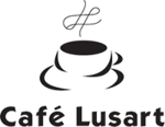 Logotipo Pizzaria e Restaurante Café Lusart
