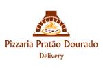 Logotipo Pizzaria Pratão Dourado