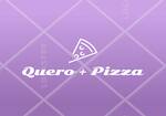 Logotipo Quero + Pizza