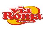 Logotipo Via Roma Pizzaria