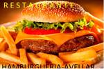Logotipo Hamburgueria e Restaurante Avellar